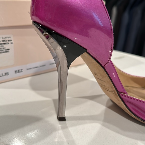 Jimmy Choo patent pink pumps - Picture 3 of 7